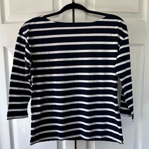 NWOT Striped Banana Republic Top, Size XS